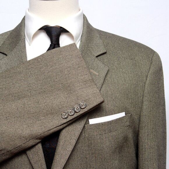 JOS A BANK Men's Silk Blend Blazer Sport Coat 43L Jacket D080467 - Picture 8 of 16